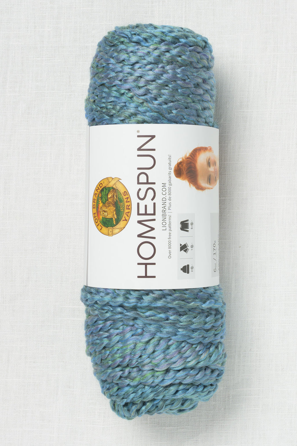 Lion Brand Yarn Homespun Fashion Yarn, 185 Yd.